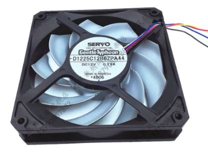 Picture of Japan Servo D1225C12B6ZPA44 Server-Square Fan D1225C12B6ZPA44