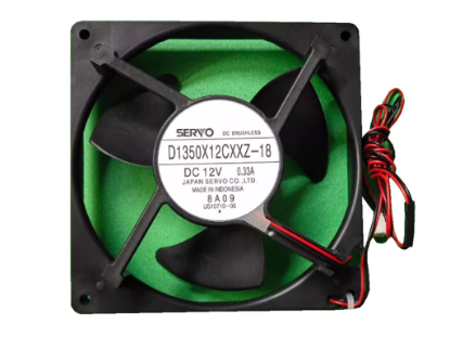 Picture of Japan Servo D1350X12CXXZ-18 Server-Square Fan D1350X12CXXZ-18