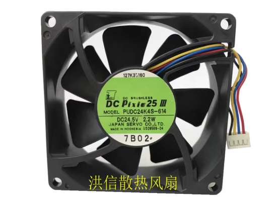 Picture of Japan Servo PUDC24K4S-614 Server-Square Fan PUDC24K4S-614