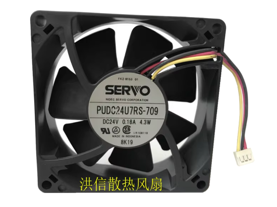Picture of Japan Servo PUDC24U7RS-709 Server-Square Fan PUDC24U7RS-709