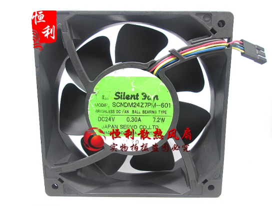 Picture of Japan Servo SCNDM24Z7PM-601 Server-Square Fan SCNDM24Z7PM-601