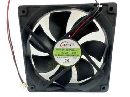 Picture of JASEN JS12025S24H Server-Square Fan JS12025S24H