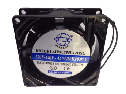 Picture of JIA FENG / JiaLiFeng JF8025HA2HSL Server-Square Fan JF8025HA2HSL, Alloy Framed