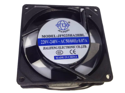 Picture of JIA FENG / JiaLiFeng JF9225HA2HBL Server-Square Fan JF9225HA2HBL, Alloy Framed