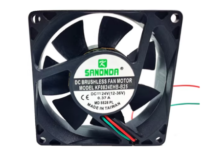 Picture of KJ Fan KF0824EHB-B25 Server-Square Fan KF0824EHB-B25