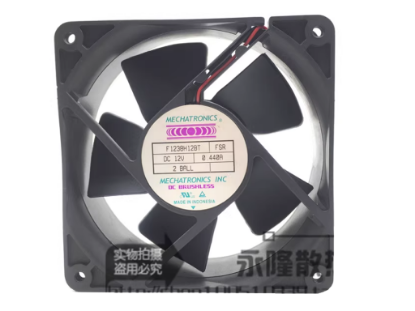 Picture of MECHATRONICS F1238H12BT Server-Square Fan F1238H12BT