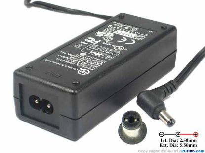 Picture of LEI / Leader NU20-5120200-I3 AC Adapter 5V-12V 12V 2A, 2.5/5.5mm, 2-Prong