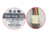 Picture of Sanyo Denki 9SG1248P1G01 Server - Square Fan sq120x120x38, 4-wire, 48V 1A