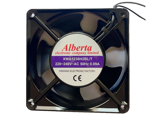Picture of Alberta XWA1238H2BL/T Server-Square Fan XWA1238H2BL/T, Alloy