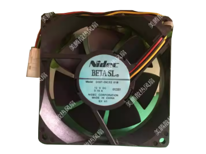 Picture of Nidec D09T-09CS2 Server-Square Fan D09T-09CS2, 01B