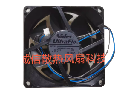 Picture of Nidec T80T12MS10A7-52 Server-Square Fan T80T12MS10A7-52, J722