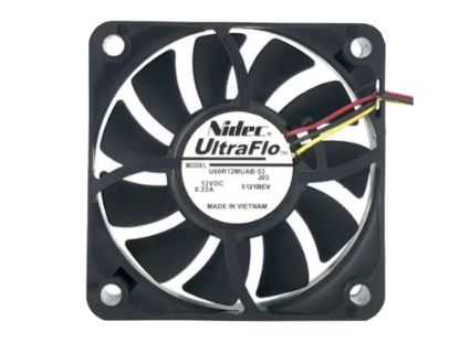 Picture of Nidec U60R12MUAB-53 Server-Square Fan U60R12MUAB-53, J03 5121BEV