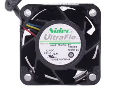 Picture of Nidec W40S12BMD5-57 Server-Square Fan W40S12BMD5-57, T03HF3