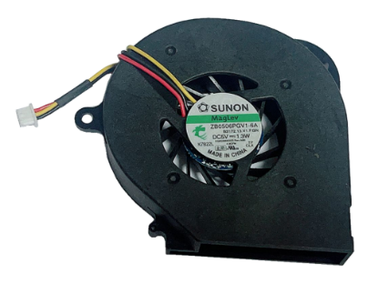 Picture of SUNON ZB0506PGV1-6A Cooling Fan  B3172.13.V1.F.GN, DQ5D565I000, w28x3x3, 1.3W, Bare