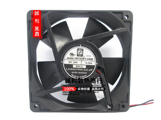 Picture of ORION OD1225PT-24HB Server-Square Fan OD1225PT-24HB