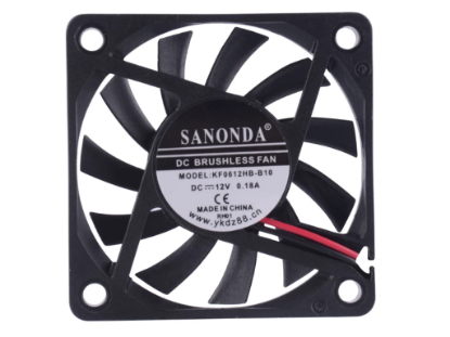 Picture of SANONDA KF0612HB-B10 Server-Square Fan KF0612HB-B10