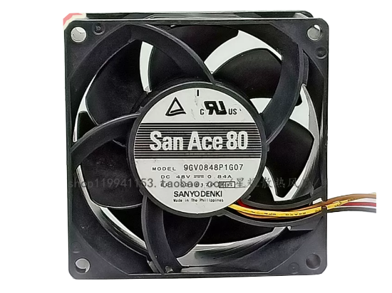 Picture of Sanyo Denki 9GV0848P1G07 Server-Square Fan 9GV0848P1G07