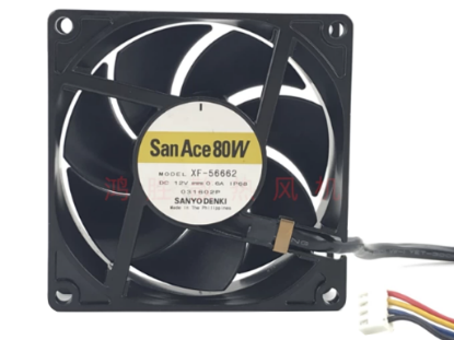Picture of Sanyo Denki XF-56662 Server-Square Fan XF-56662