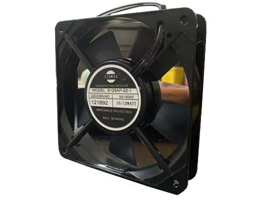 Picture of SINWAN S125AP-22-1 Server-Square Fan S125AP-22-1, Alloy Framed