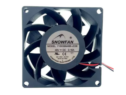 Picture of SNOW FAN / YONGYIHAO YY8038M48B-JC08 Server-Square Fan YY8038M48B-JC08
