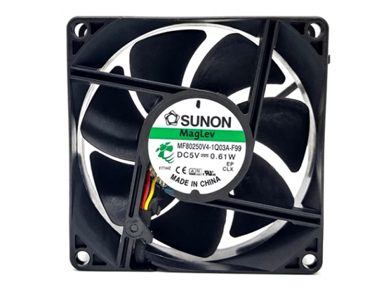 Picture of SUNON MF80250V4-1Q03A-F99 Server-Square Fan MF80250V4-1Q03A-F99