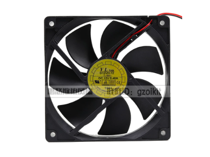 Picture of Y.L FAN / Yate Loon D12VH-12 Server-Square Fan D12VH-12