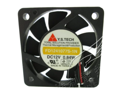 Picture of Y.S TECH FD1241077S-1N Server-Square Fan FD1241077S-1N