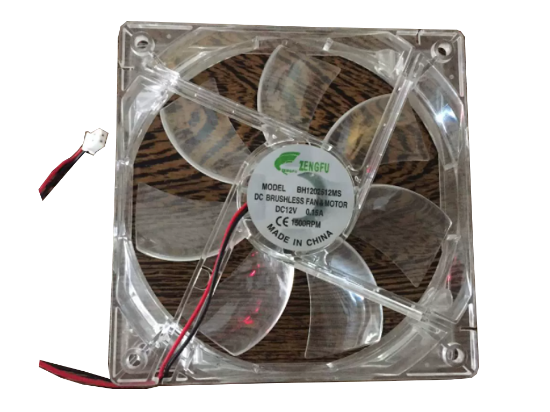 Picture of ZENGFU BH1202512MS Server-Square Fan BH1202512MS, Transparent