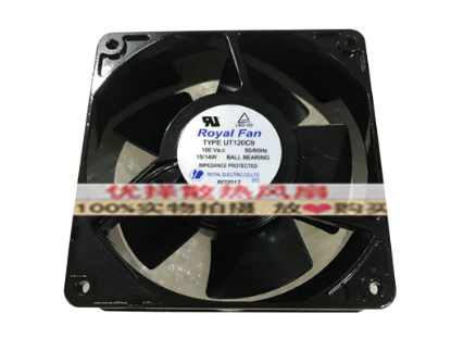 Picture of Royal Fan UT120C9 Server-Square Fan UT120C9