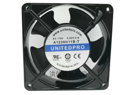 Picture of UNITEDPRO A1238H11B-T Server-Square Fan A1238H11B-T