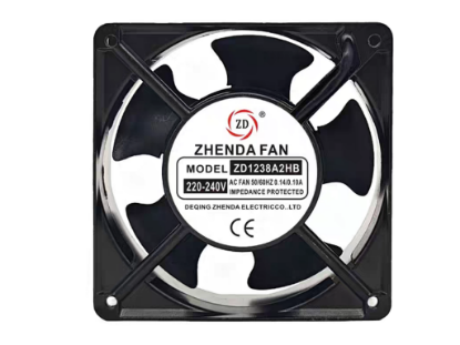 Picture of ZHENDA ZD1238A2HB Server-Square Fan ZD1238A2HB