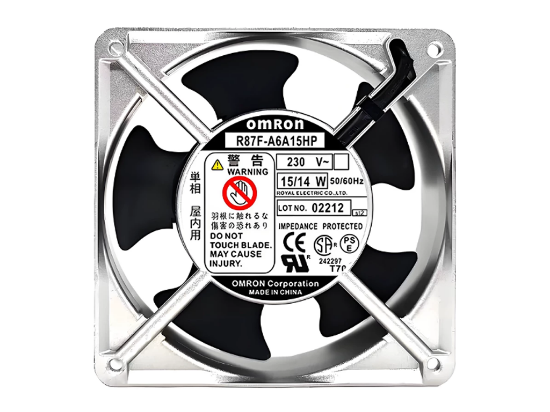 Picture of OMRON R87F-A6A15HP Server-Square Fan R87F-A6A15HP