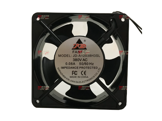 Picture of JD-FANEC / XIN JIAN DA JD-A12038H3SL Server-Square Fan JD-A12038H3SL