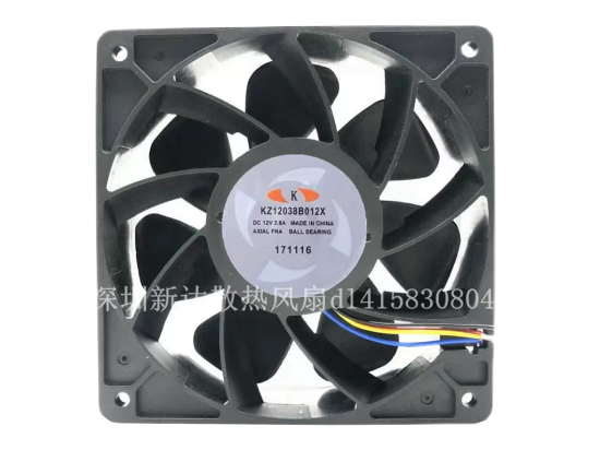 Picture of K KZ12038B012X Server-Square Fan KZ12038B012X