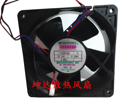 Picture of MECHATRONICS F1238E24BT Server-Square Fan F1238E24BT, FS