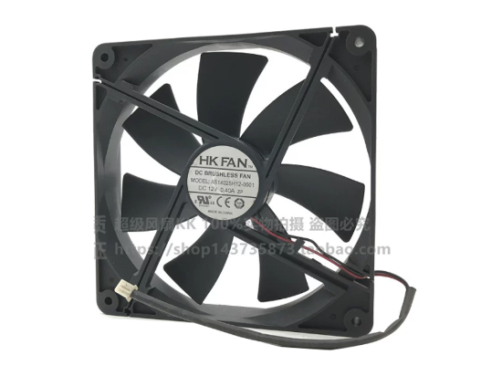 Picture of HK FAN AS14025H12-0001 Server-Square Fan AS14025H12-0001