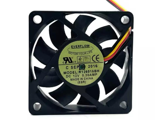 Picture of EverCool R126015BH Server-Square Fan R126015BH
