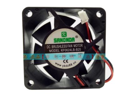 Picture of SANONDA KF0624LB-B25 Server-Square Fan KF0624LB-B25