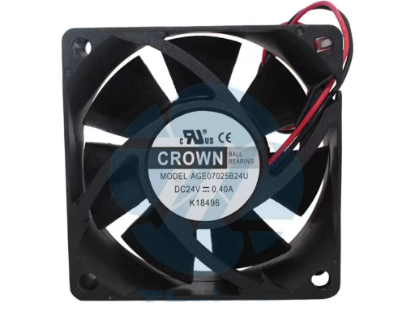 Picture of CROWN AGE07025B24U Server-Square Fan AGE07025B24U