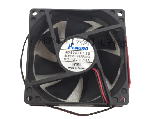 Picture of HLX / HengLiXin HD8025S12H Server-Square Fan HD8025S12H