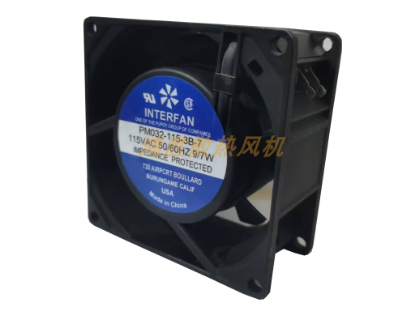 Picture of INTERFAN PM032-115-3B-7 Server-Square Fan PM032-115-3B-7
