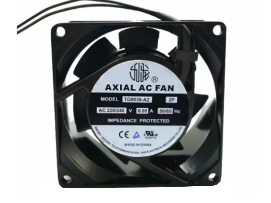 Picture of AXIAL AC FAN TG8038-A2 Server-Square Fan TG8038-A2, 2P
