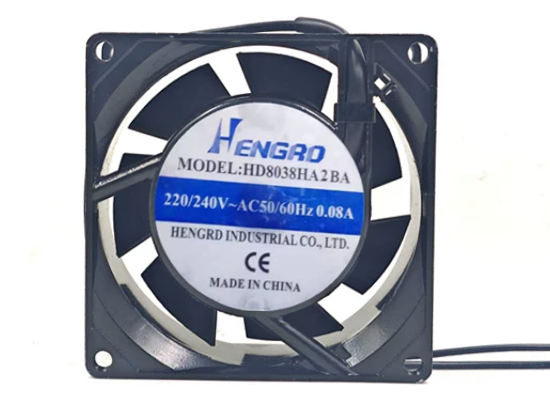 Picture of HENGRD HD8038HA2BA Server-Square Fan HD8038HA2BA