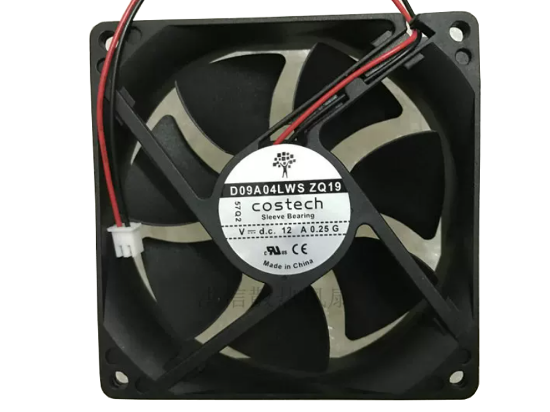 Picture of Costech D09A04LWS Server-Square Fan D09A04LWS, ZQ19