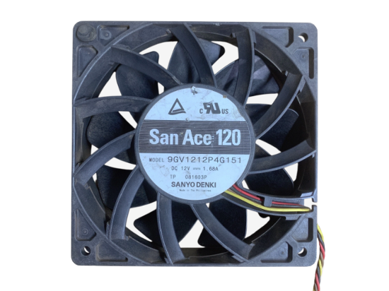 Picture of Sanyo Denki 9GV1212P4G151 Server-Square Fan 9GV1212P4G151