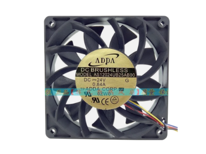 Picture of ADDA AS12024UB25AB00 Server-Square Fan AS12024UB25AB00