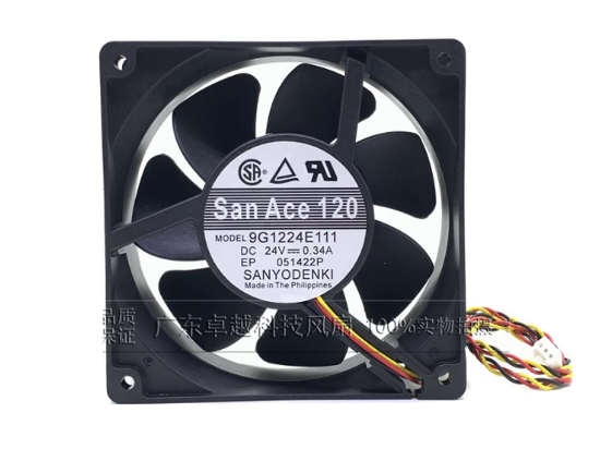 Picture of Sanyo Denki 9G1224E111 Server-Square Fan 9G1224E111