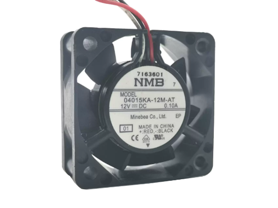 Picture of NMB-MAT / Minebea 04015KA-12M-AT Server-Square Fan 04015KA-12M-AT, 01