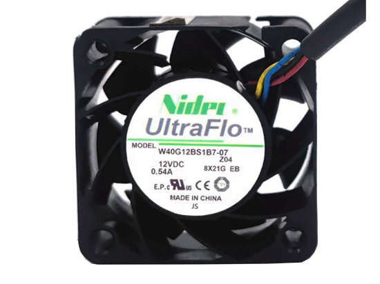 Picture of Nidec W40G12BS1B7-07 Server-Square Fan W40G12BS1B7-07, Z04 8Y26G EA