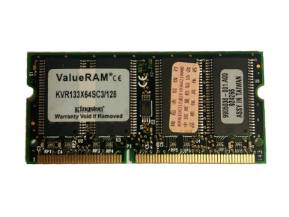 Picture of Kingston KVR133X64SC3/128 Laptop SD RAM 133MHz KVR133X64SC3/128